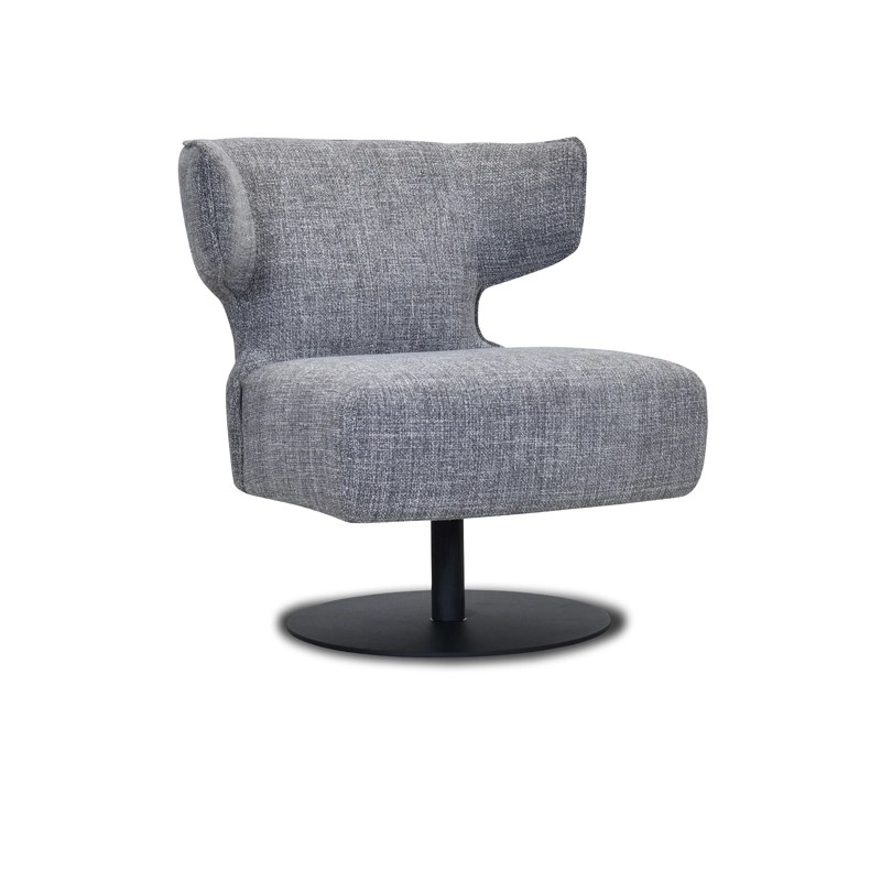 Fauteuil en tissu pivotant GIANNI