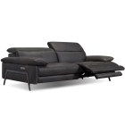 Canapé droit relax en cuir ENZO