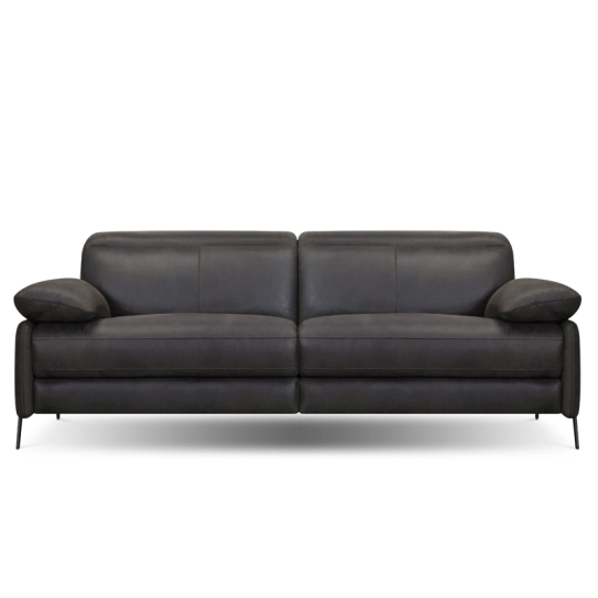 Canapé droit relax en cuir ENZO