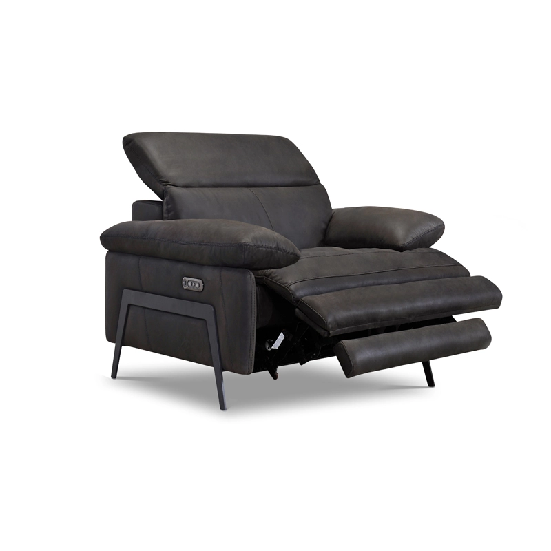 Fauteuil relax en cuir ENZO