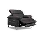 Fauteuil relax en cuir ENZO
