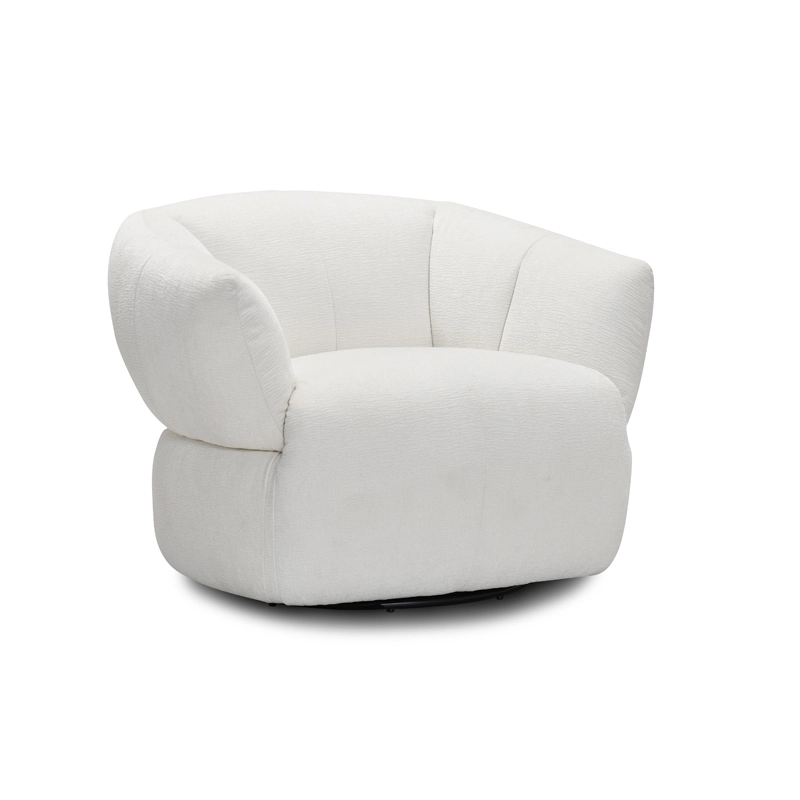 Fauteuil en tissu pivotant BONO