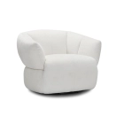 Fauteuil en tissu pivotant BONO