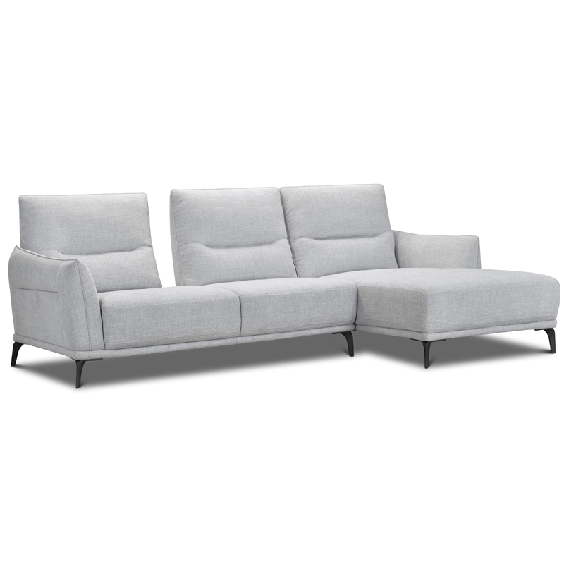 Canapé d'angle avance-recule en tissu MAELYA