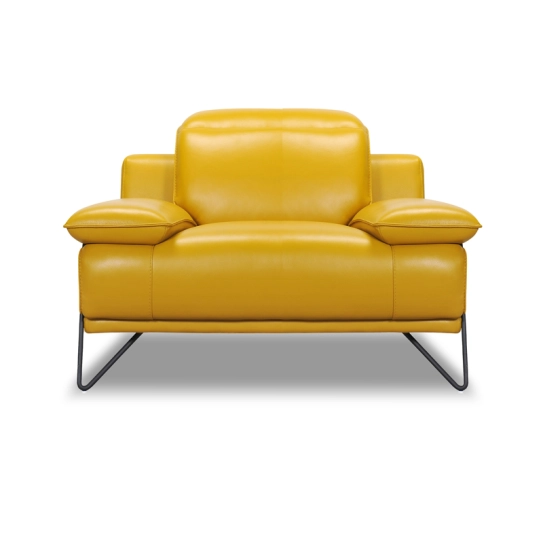 Fauteuil en cuir GALIA