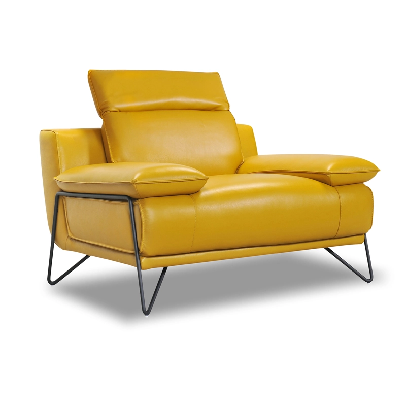 Fauteuil en cuir GALIA