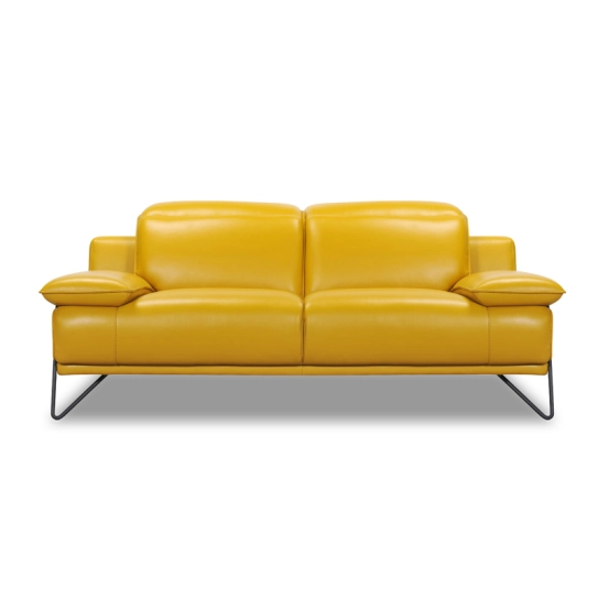 Canap&eacute; droit en cuir GALIA