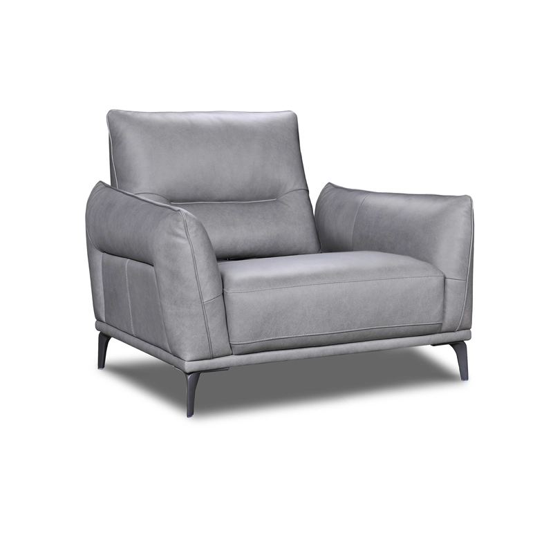 Fauteuil avance-recule en cuir MAELYA