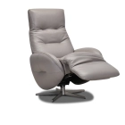 Fauteuil relax en cuir BENTO
