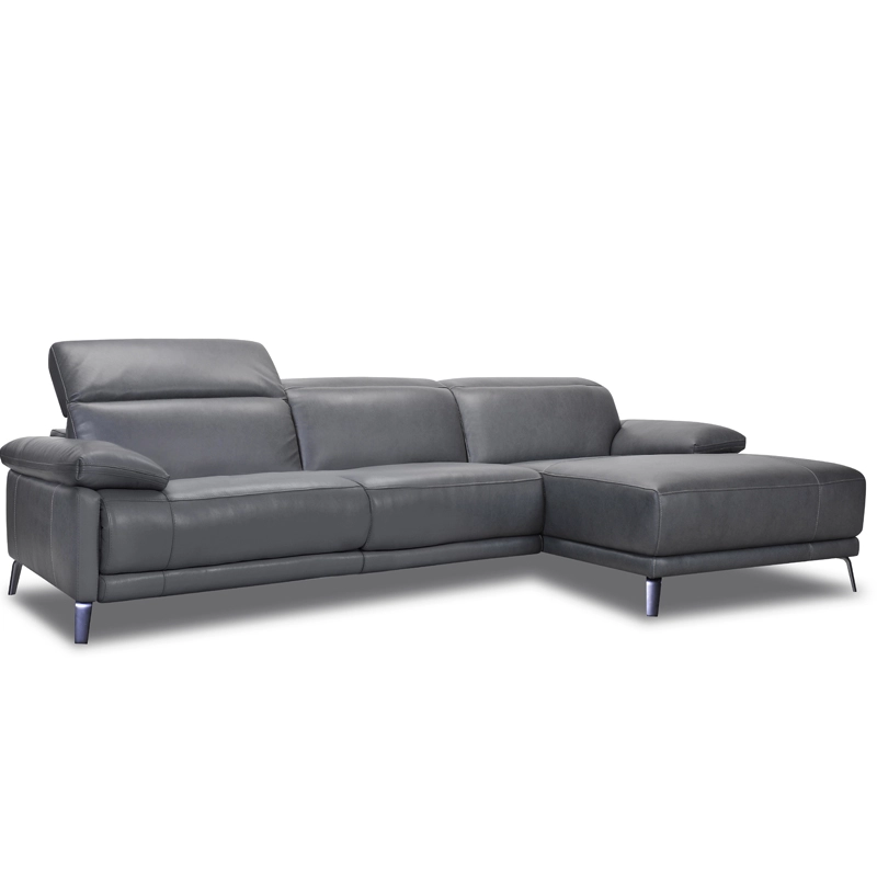 Canapé cuir d'angle relax Nicolo