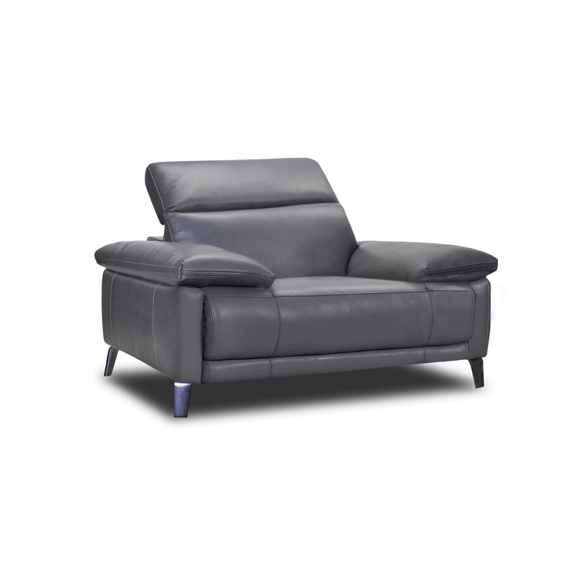 Fauteuil relax en cuir NICOLO