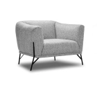 Fauteuil en tissu TANIA