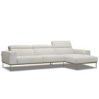 Canapé d'angle en tissu SIMON