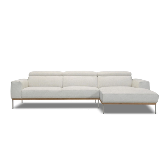 Canapé d\'angle en tissu SIMON