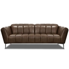 Canapé droit en cuir GABY 2