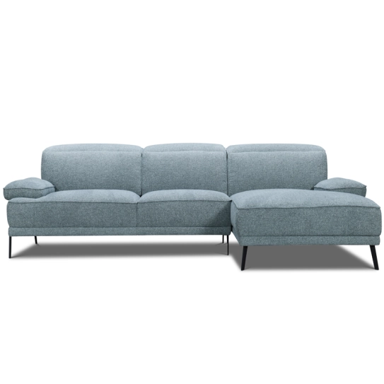 Canapé d\'angle en tissu BELUNA