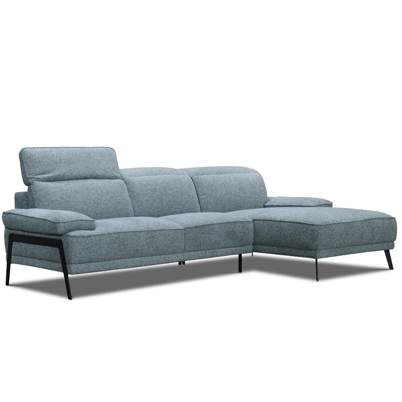 Canapé d'angle en tissu BELUNA