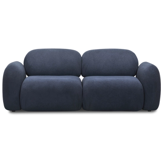 Canapé droit en tissu BELLIA