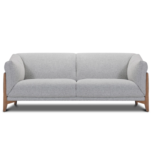 Canapé droit en tissu LISEA