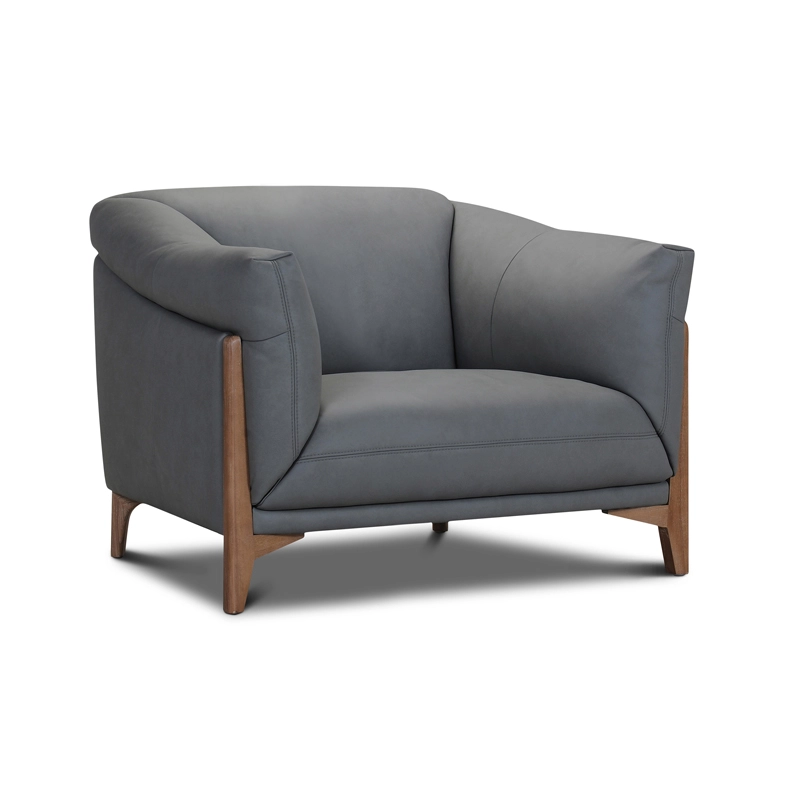 Fauteuil en cuir LISEA