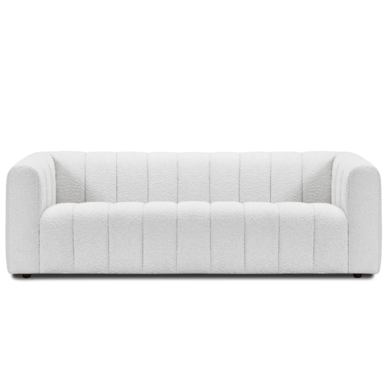 Canapé droit en tissu MALOA