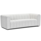 Canapé droit en tissu MALOA