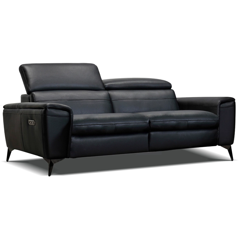 Canapé droit relax en cuir BELLINI