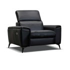 Fauteuil relax en cuir BELLINI