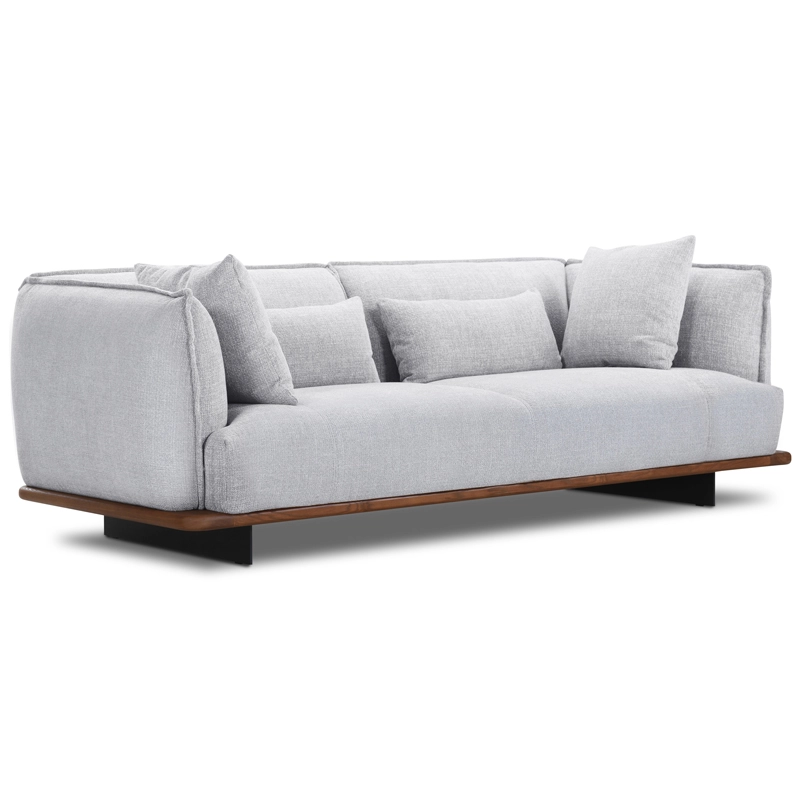 Canapé droit en tissu PALOMA