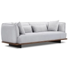 Canapé droit en tissu PALOMA
