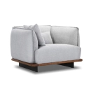 Fauteuil en tissu PALOMA