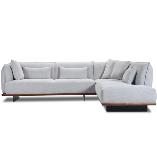 Canapé d\'angle en tissu PALOMA