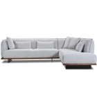 Canapé d'angle en tissu PALOMA