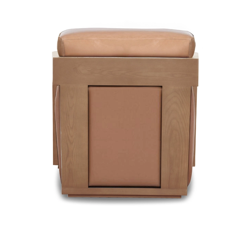 Fauteuil en cuir KALINA