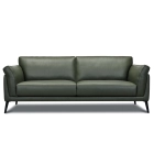 Canapé droit en cuir MICHA