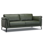 Canapé droit en cuir MICHA