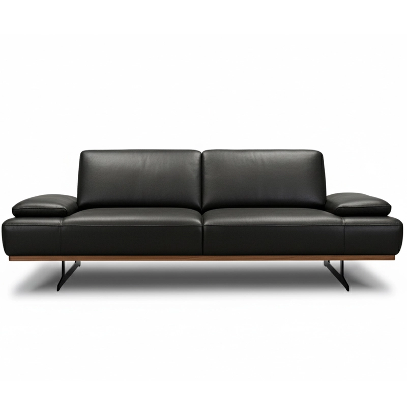 Canapé droit en cuir VENTO