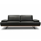 Canapé droit en cuir VENTO