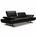 Canapé droit en cuir VENTO