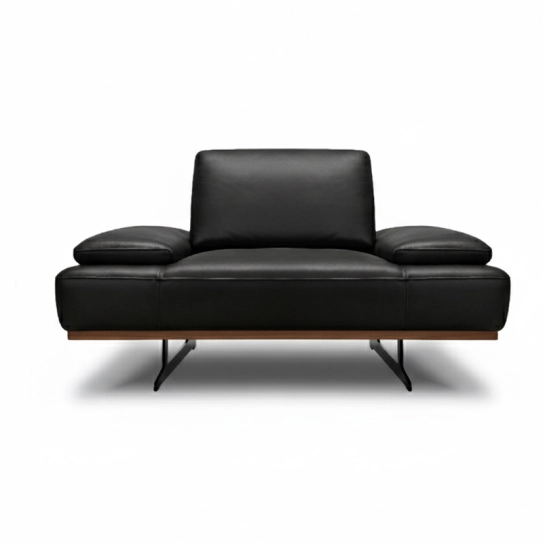 Fauteuil en cuir VENTO