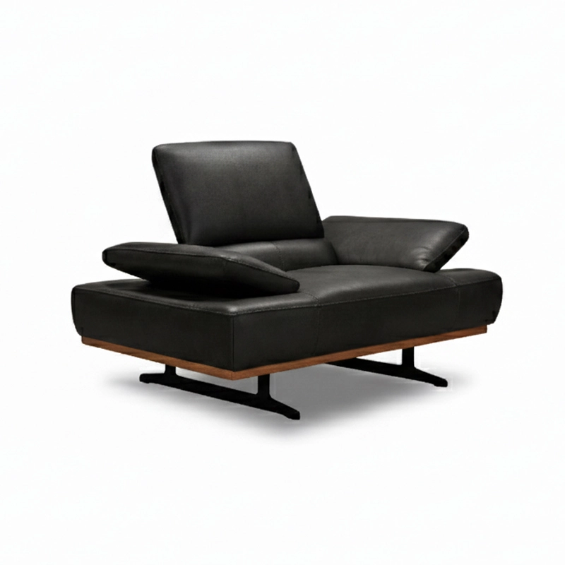 Fauteuil en cuir VENTO