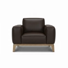 Fauteuil en cuir ELIO