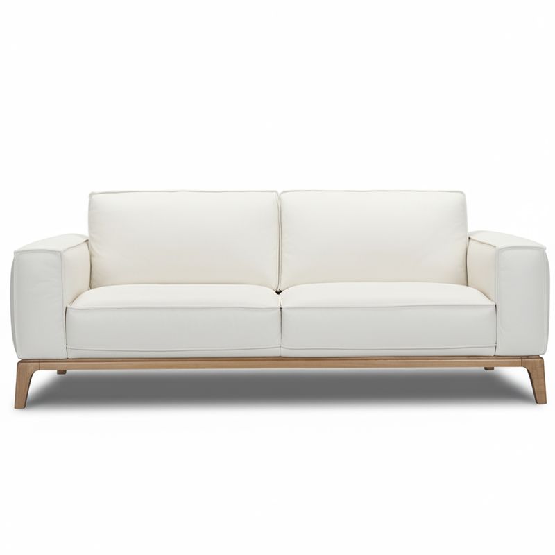 Canapé droit en cuir ELIO