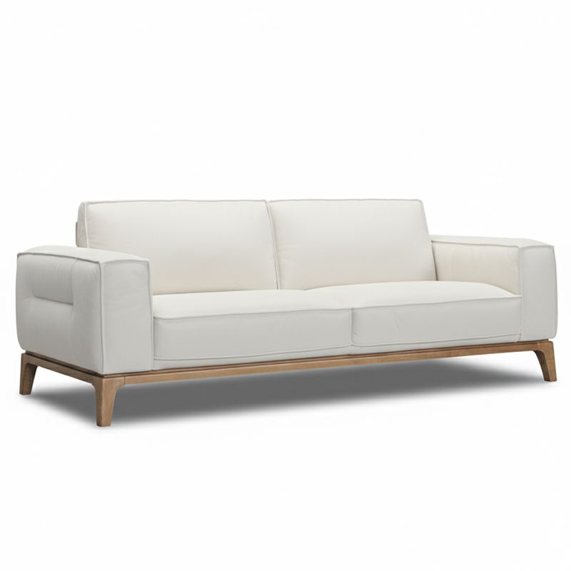 Canapé droit en cuir ELIO