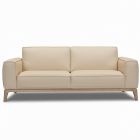 Canapé droit en cuir ELIO