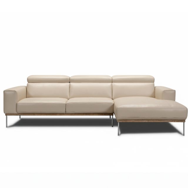 Canapé d'angle en cuir SIMON