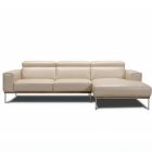 Canapé d'angle en cuir SIMON