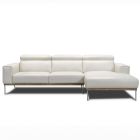 Canapé d'angle en cuir SIMON