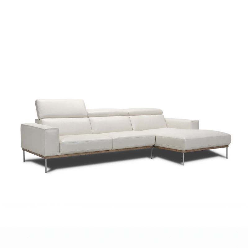Canapé d'angle en cuir SIMON