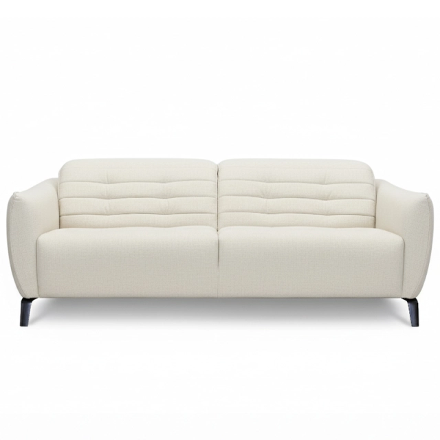 Canapé droit relax en tissu ELYSEE